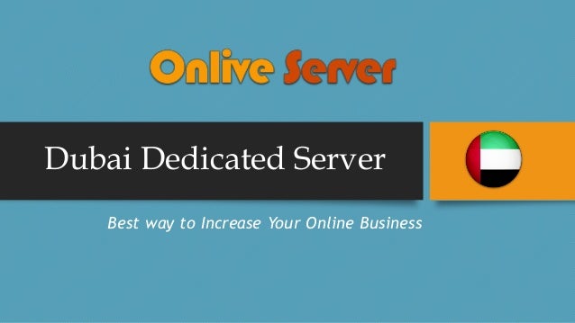 Configure your dedicated server